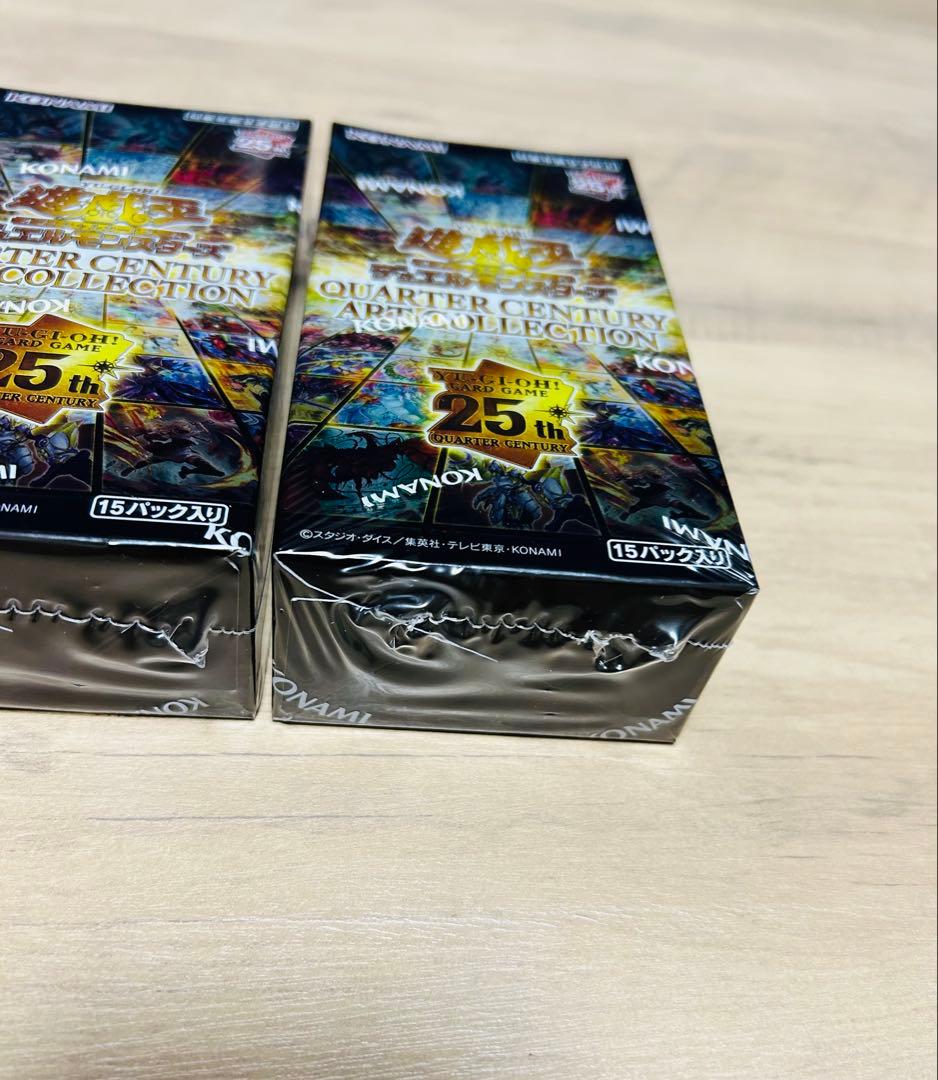 遊戯王 クォーターセンチュリーアートコレクション シュリンク付き　3box