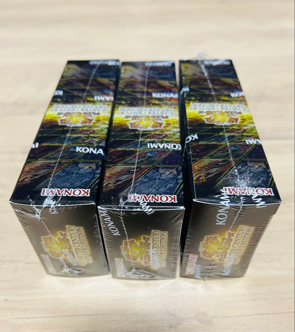 遊戯王 クォーターセンチュリーアートコレクション シュリンク付き　3box