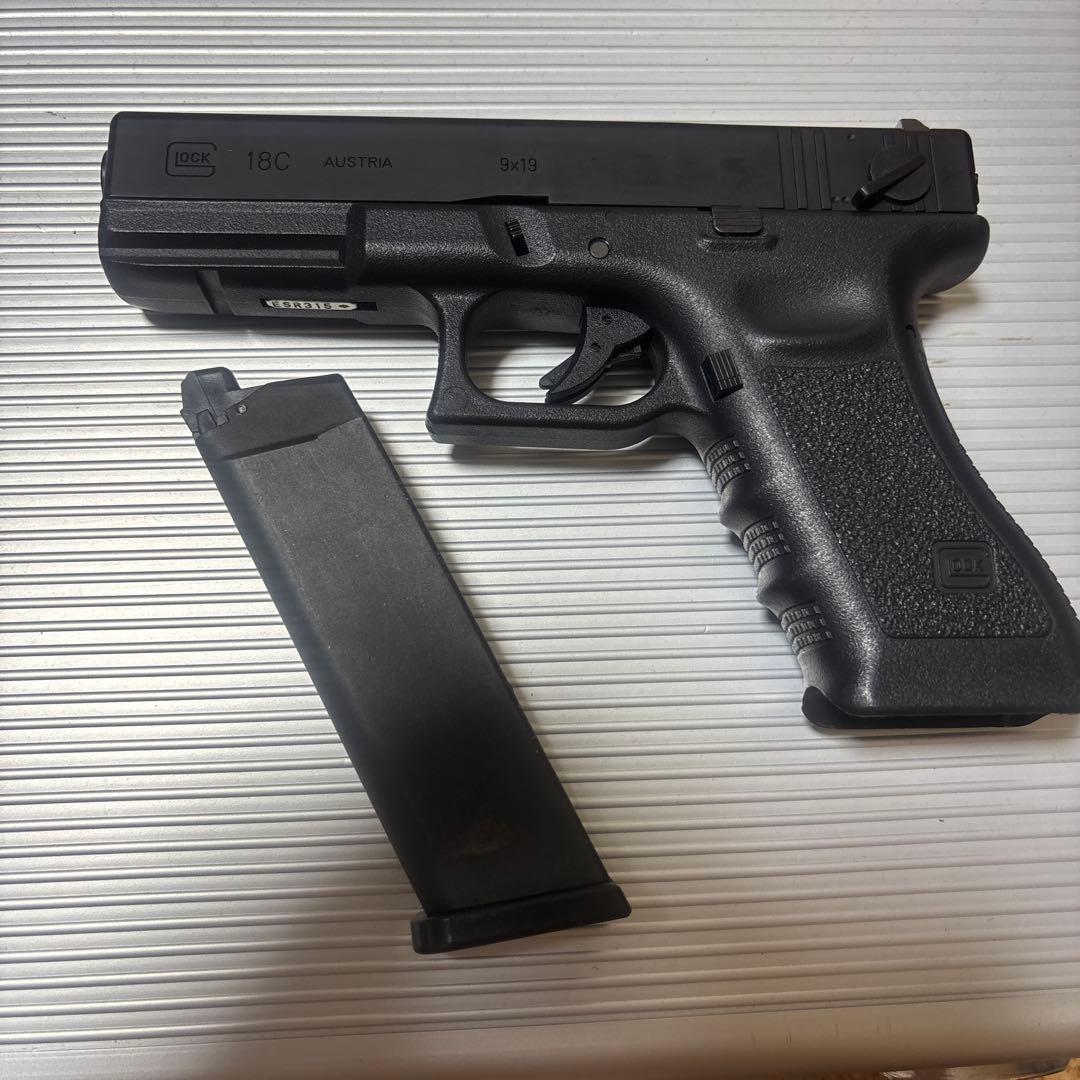 Glock 18C ガスガン ブラック マガジン付き 東京マルイ