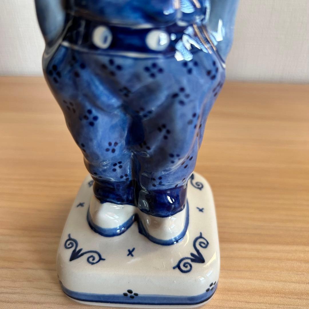 オランダ製 DELFT ロイヤルデルフト　ファーマーと妻　フィギュリン