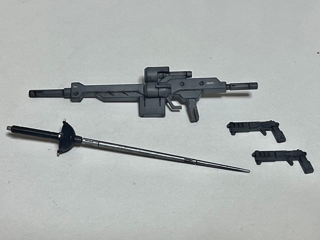 hg ガンプラ　ガンダムヴィダール ウェザリング　全塗装　完成品