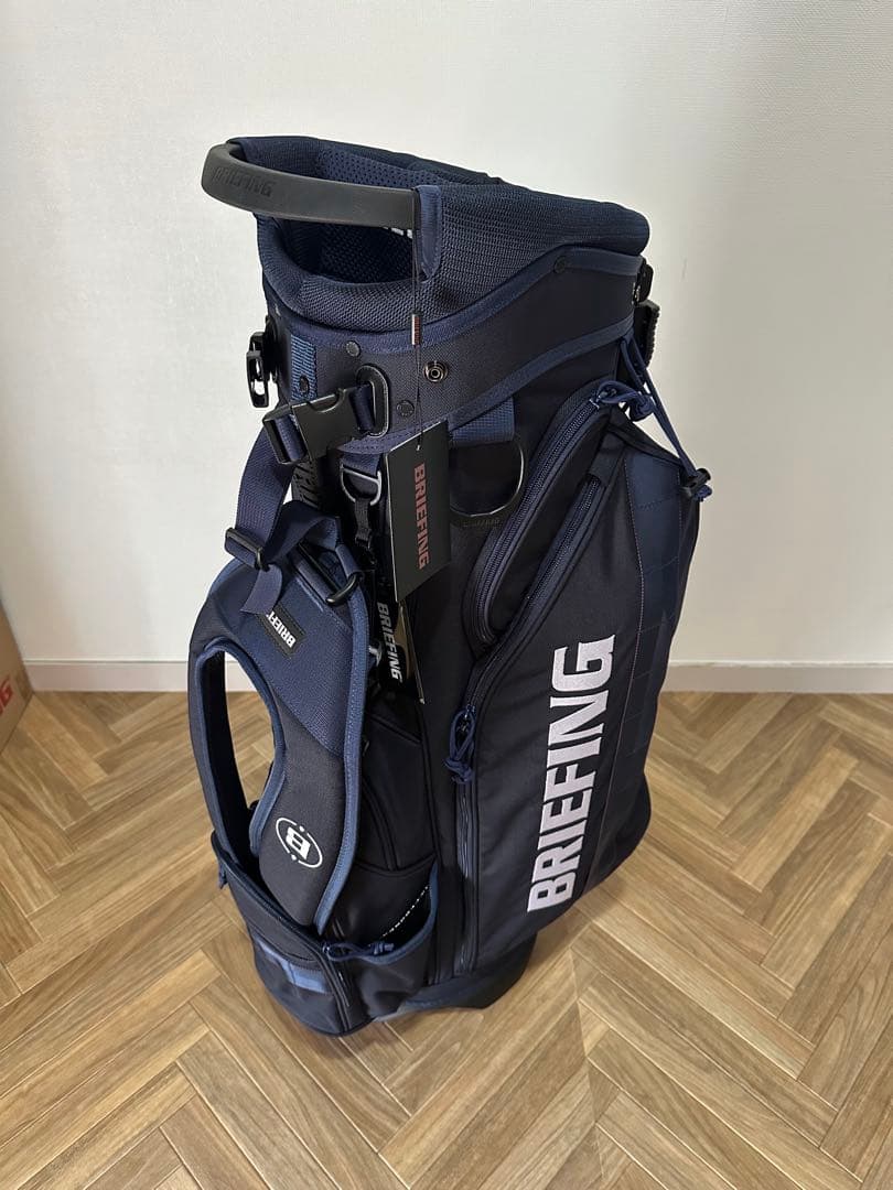 新品未使用 CR-4 #04 ネイビーBRIEFING キャディバッグNAVY