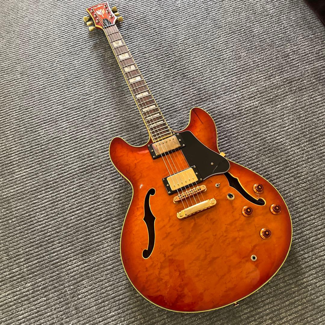 VesterセミアコースティックギターMOD.800 70年代後半製ビンテージ