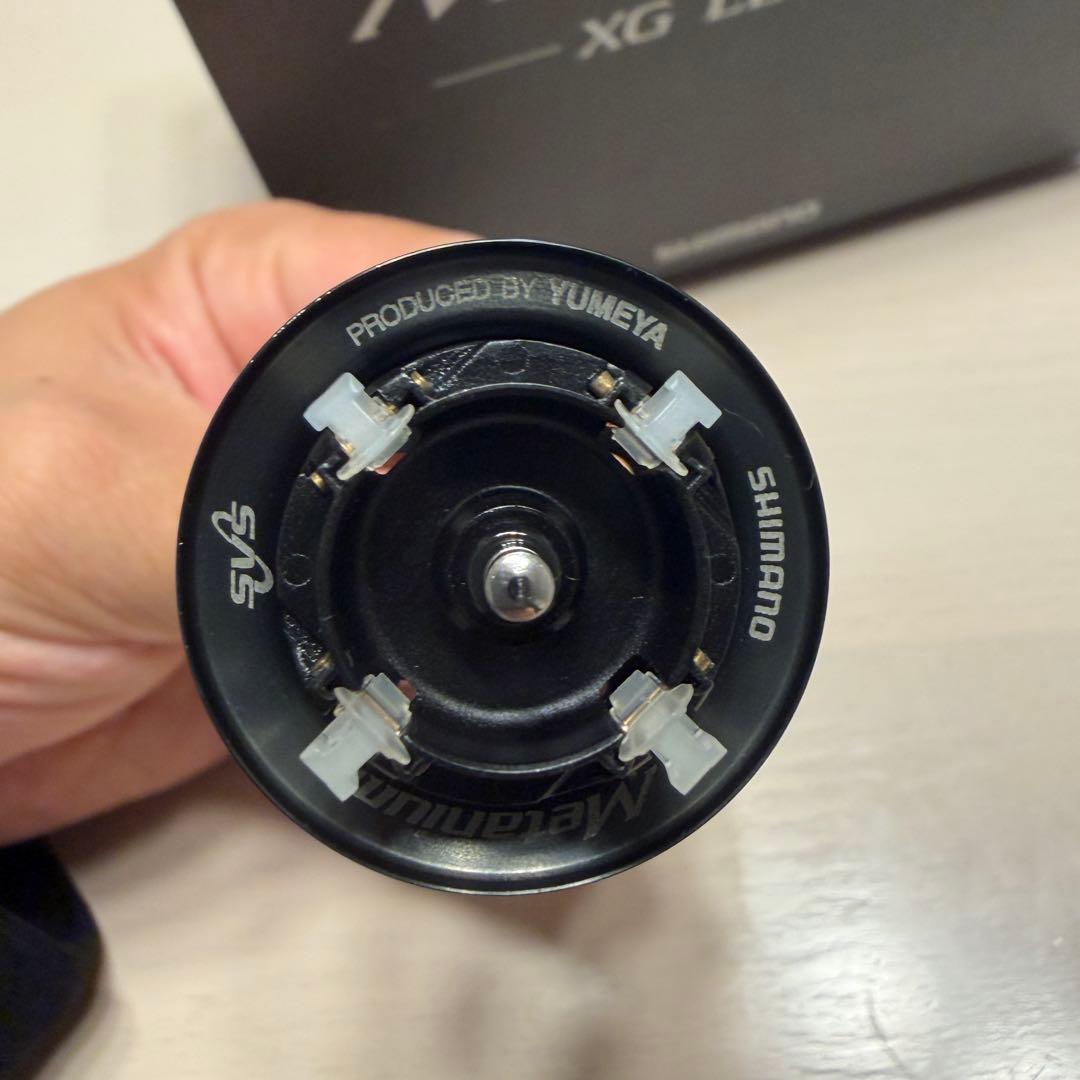 シマノ 20 メタニウム XG 左 シャロースプール付き 美品 メーカーOH済み