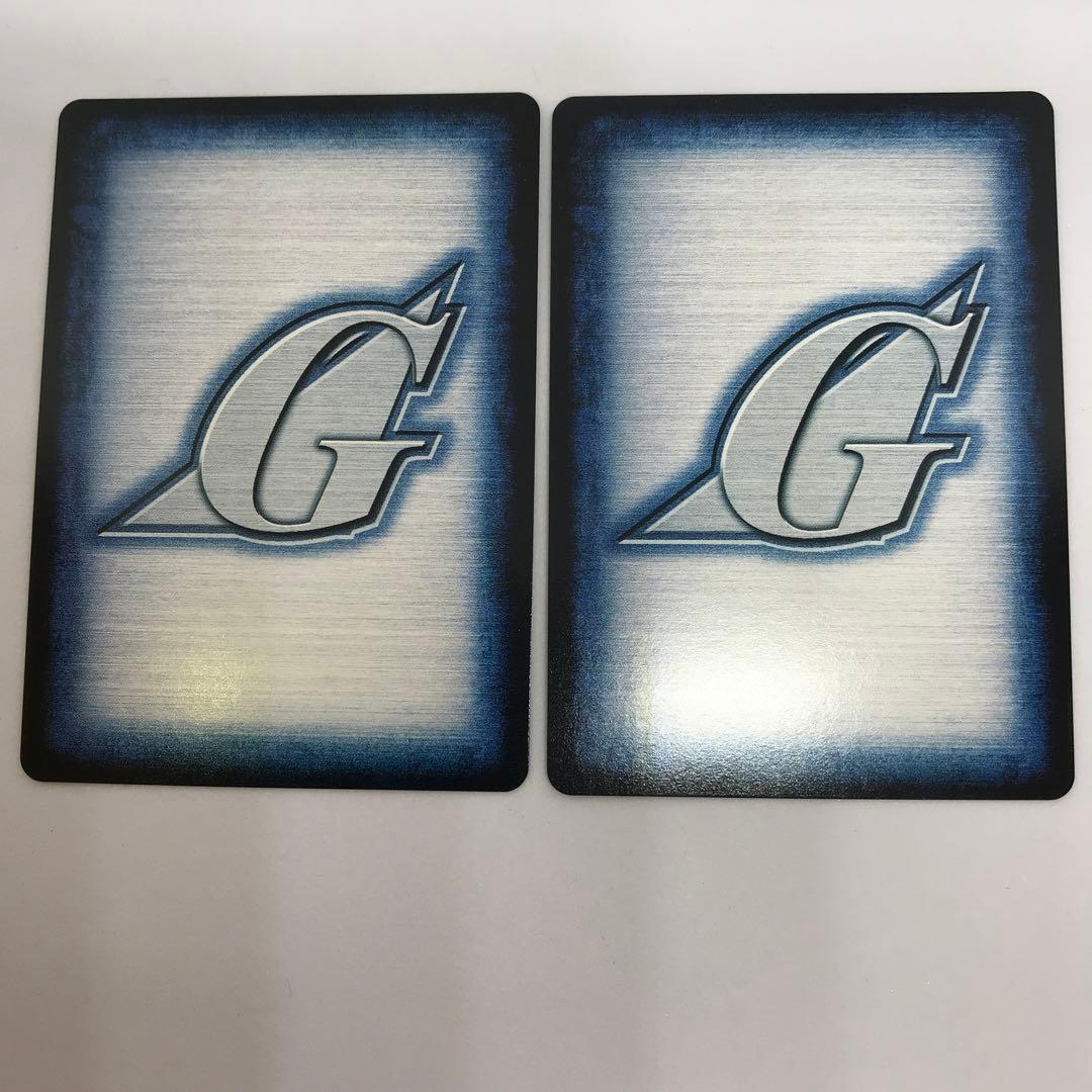 ガンダムウォー 通じ合う心 赤 第27弾 雷鳴の使徒 ユニーク2枚セット【美品】