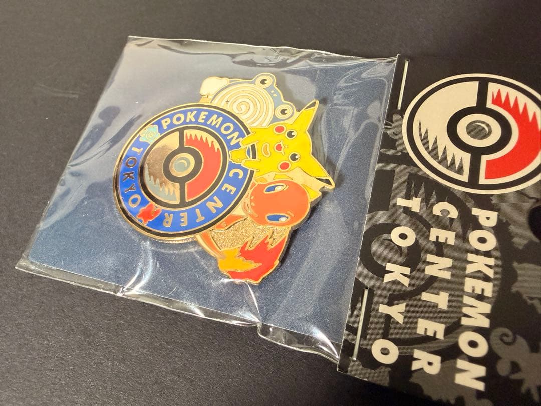 【未開封】【絶版】【美品】ポケモンセンタートウキョー　ロゴピンズ　初期品
