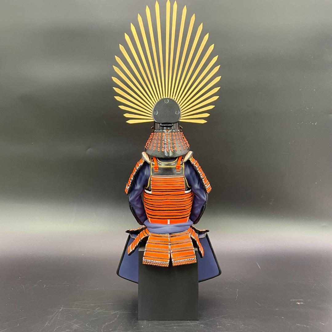 美品 丸武産業 戦国大甲冑人形 豊臣秀吉 鎧兜 武将フィギュア 金扇立物