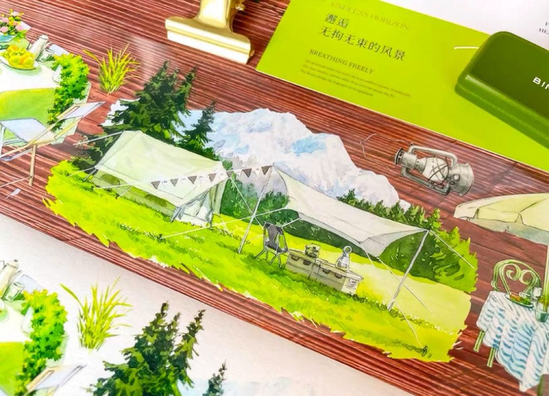 【8382】海外　マステ　5.1m巻売り　PETマスキングテープ