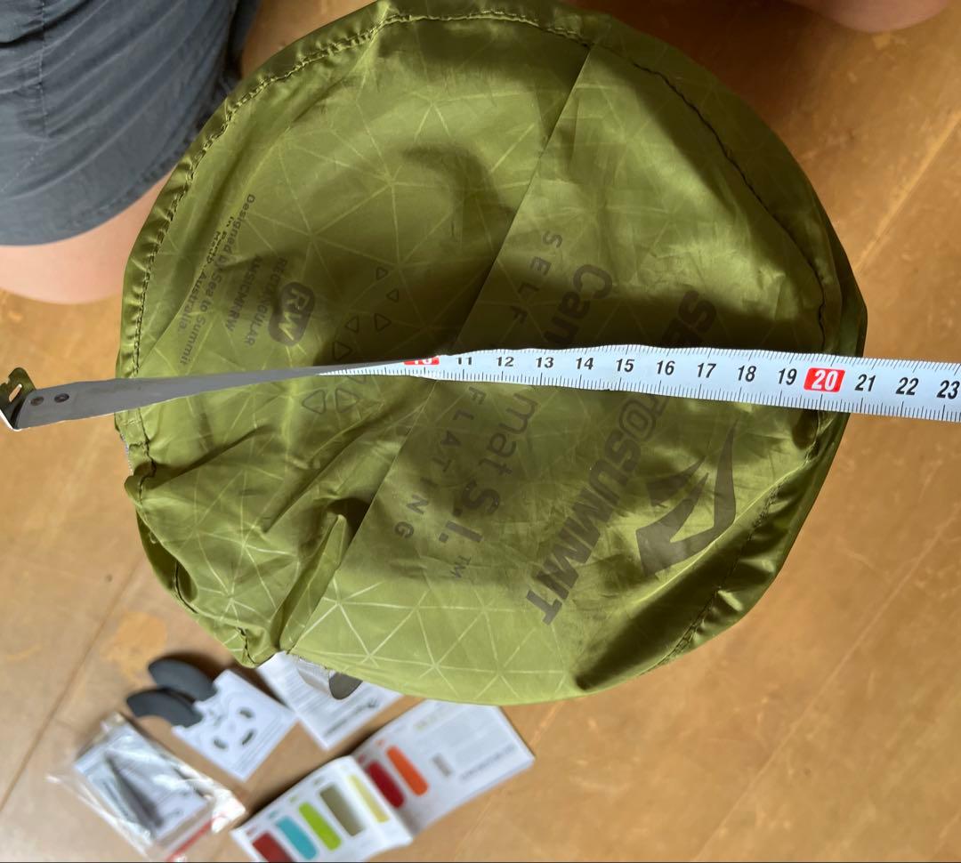 SEA TO SUMMITキャンプマットS.I.レクタンギュラーRW 値引不可