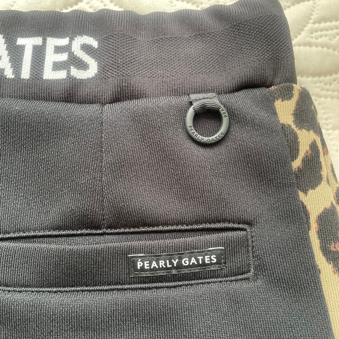 PEARLY GATES パーリーゲイツ　スウェットスカート　ブラック　サイズ1
