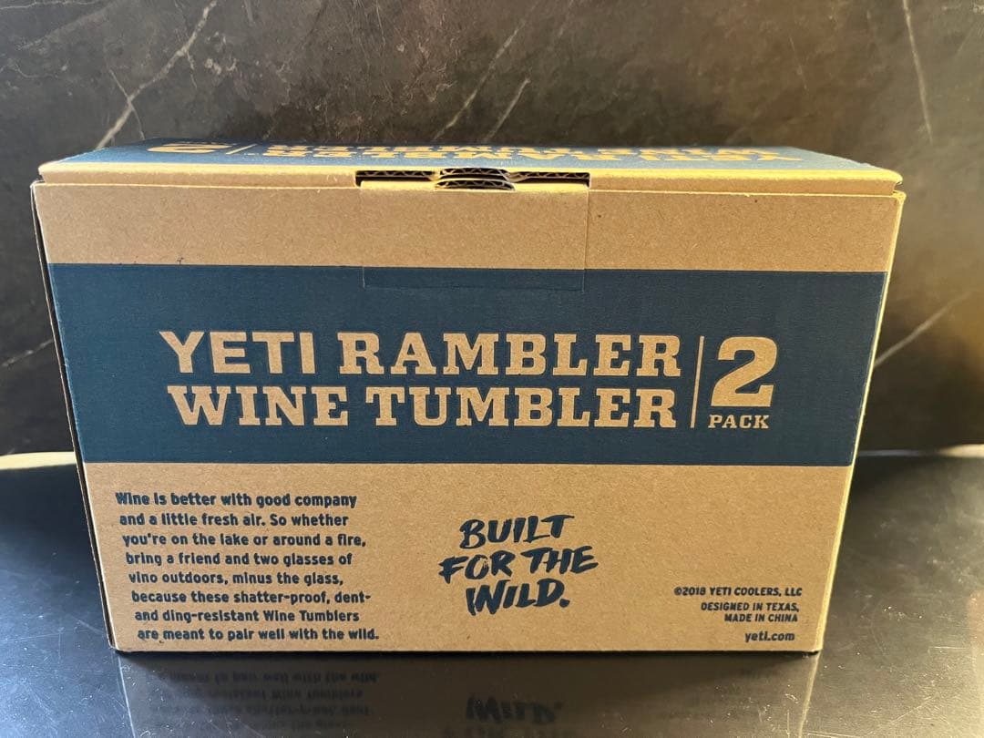 バーベキュー・調理用品 YETI Rambler Wine Tumbler 2 pack