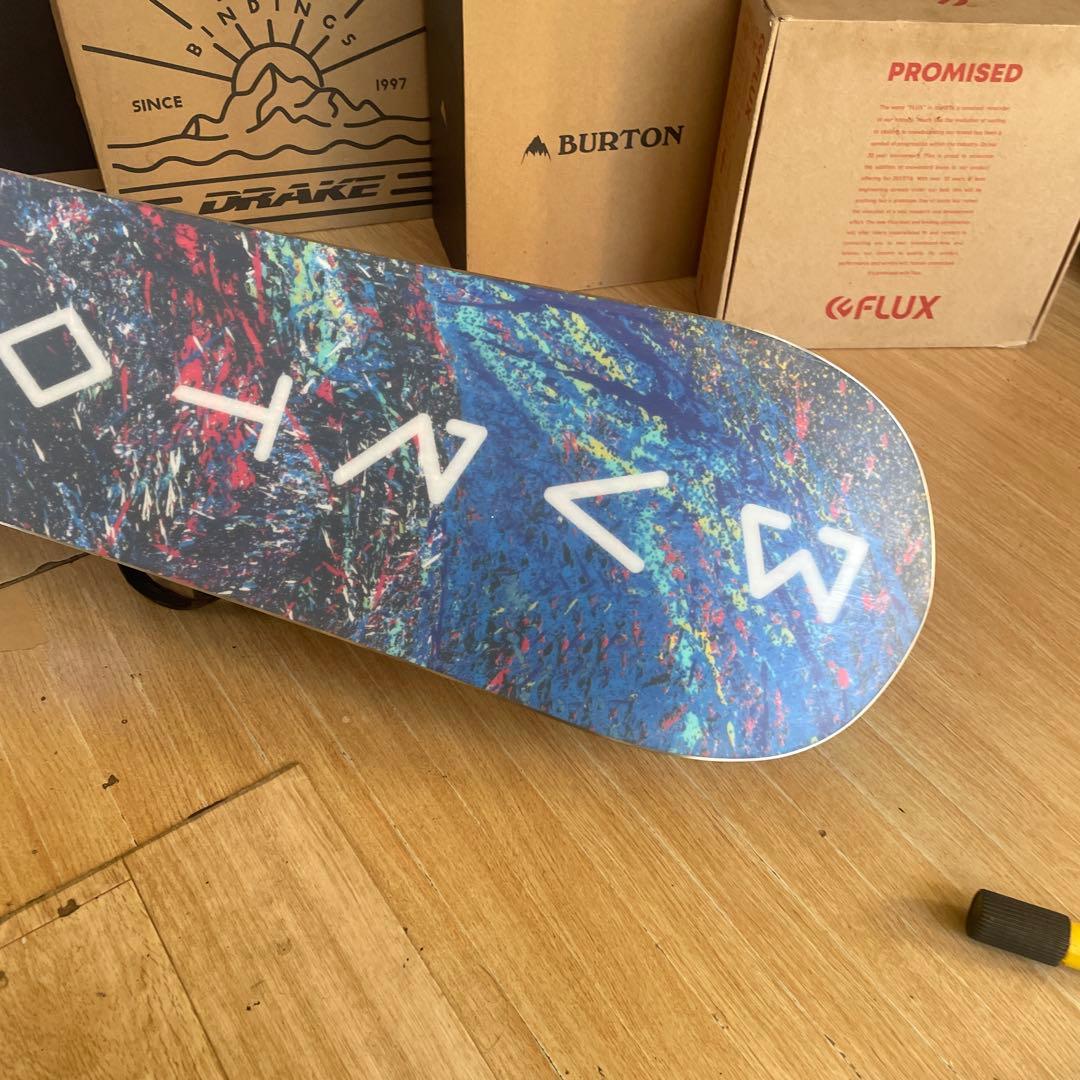 BURTON×SALOMON　バートン　スノーボード　サロモンバインディング付