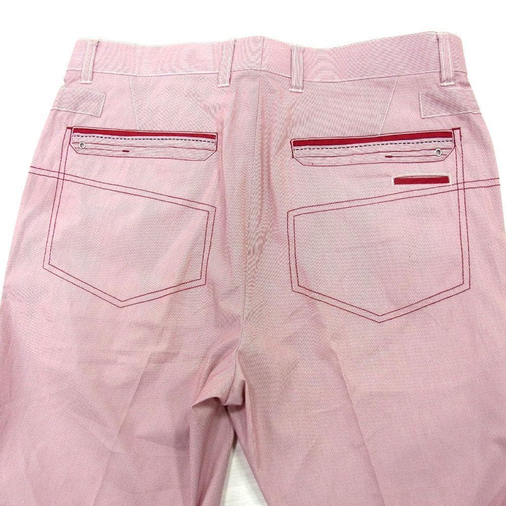 ✈ VAGIIE　バジエ　美ライン　総柄　ロング パンツ　85　L　ゴルフ　速乾