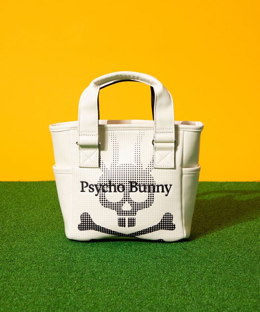 Psycho Bunny スカルデザイン トートバッグ