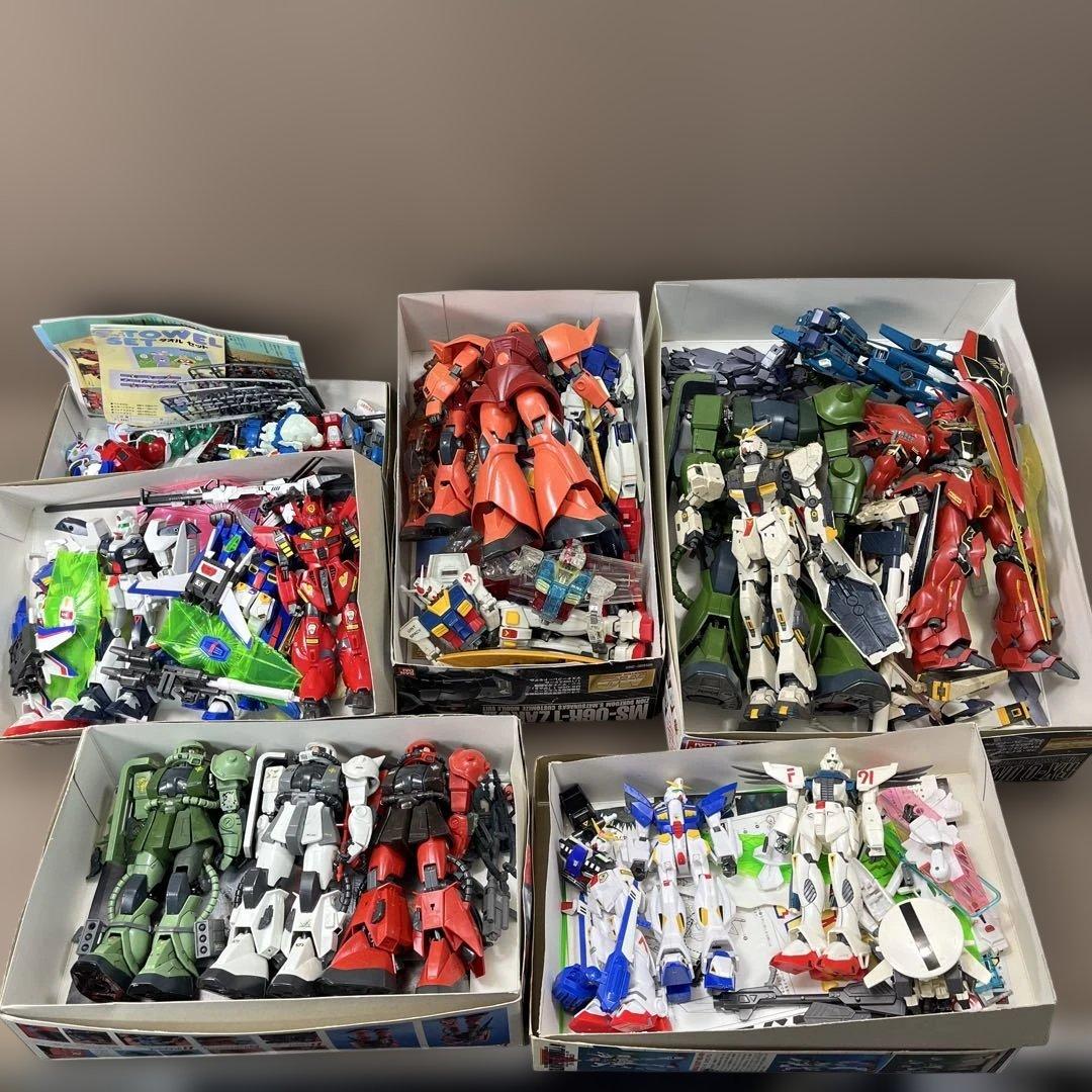 ガンプラ　まとめ売り　ジャンク　ガンダム　組み立て済み