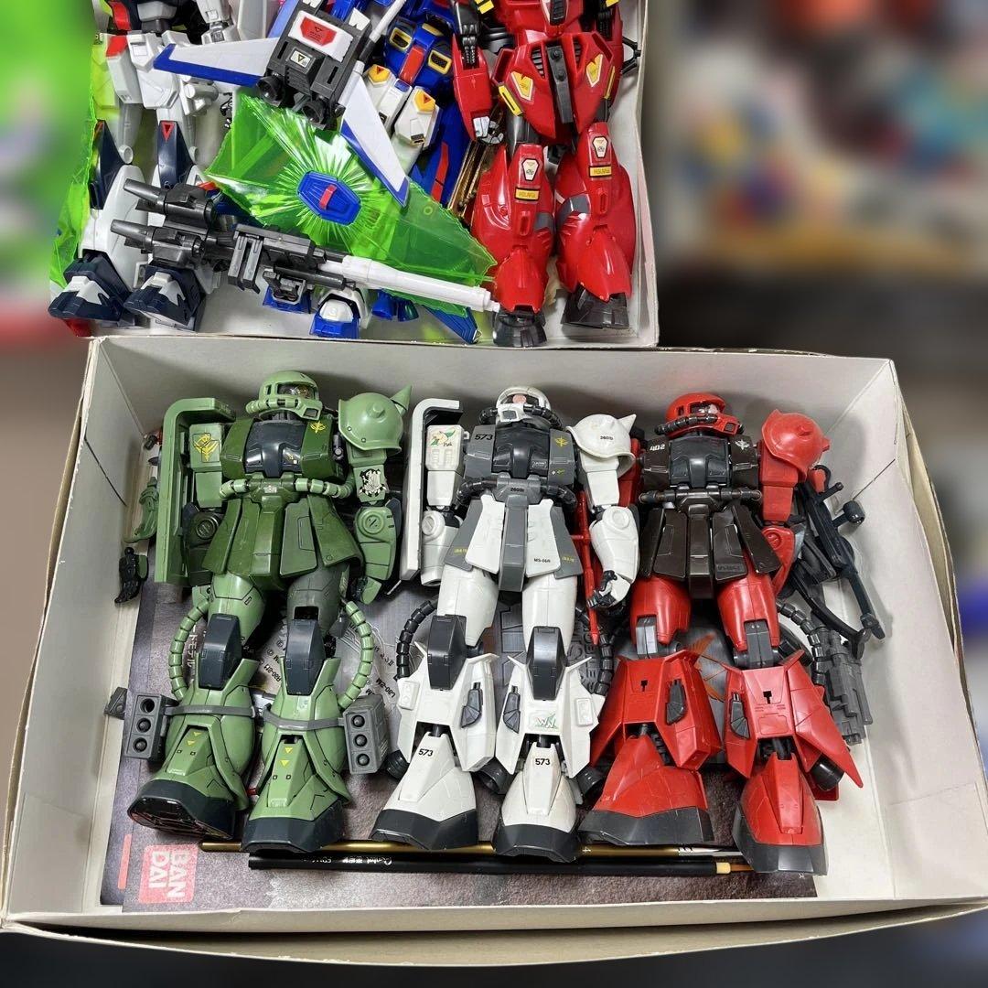 ガンプラ　まとめ売り　ジャンク　ガンダム　組み立て済み