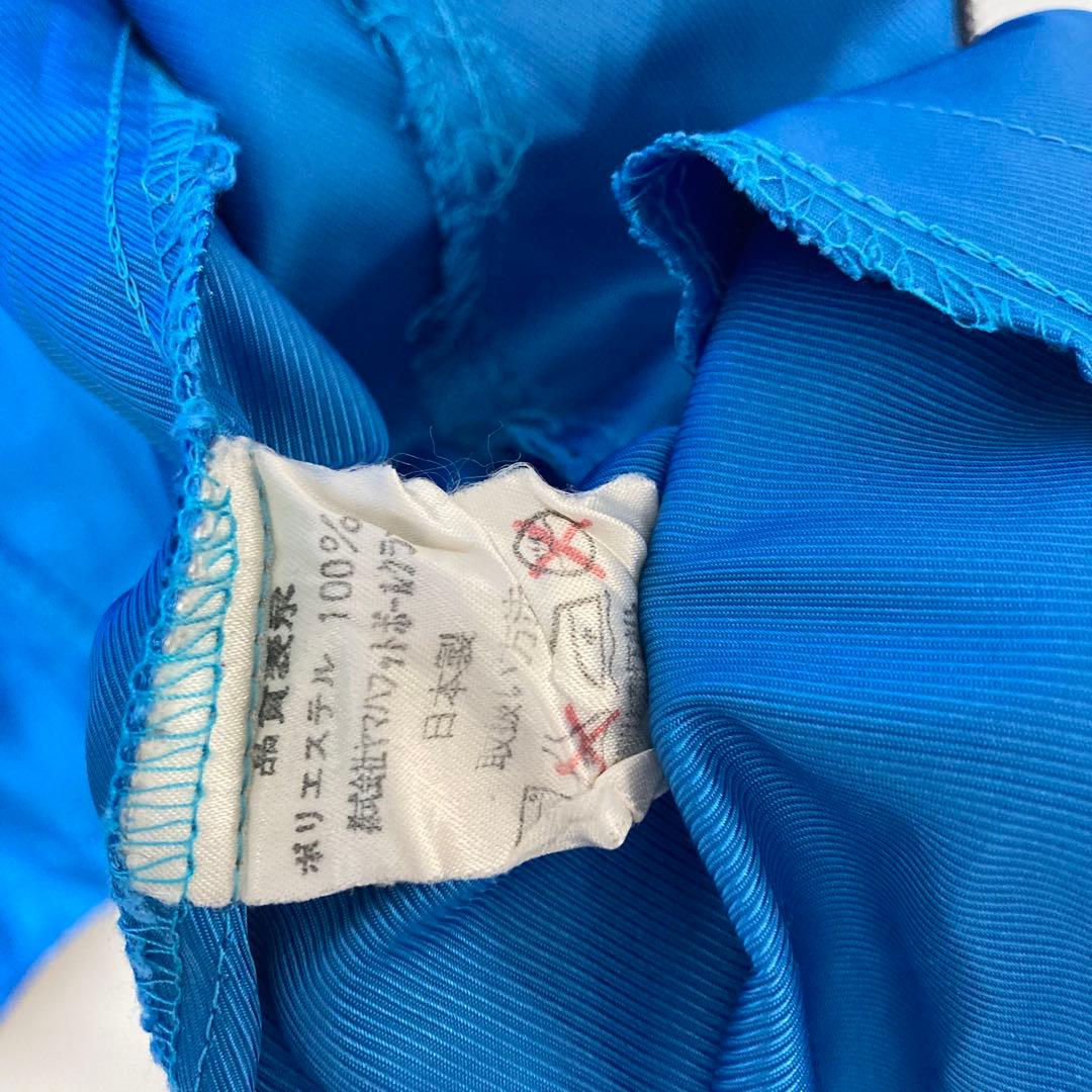 90s YAMAHA ヤマハ ジュビロ磐JUBILO ナイロンジャケット 青黒白