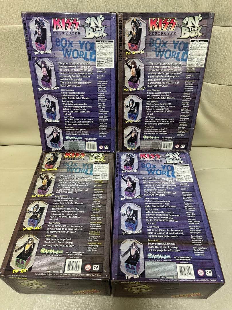 KISS DESTROYER フィギュア4体セット