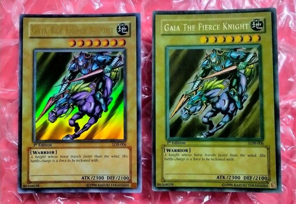 大セール エラー faded wavy 暗黒騎士ガイア 初期 LOB 1st