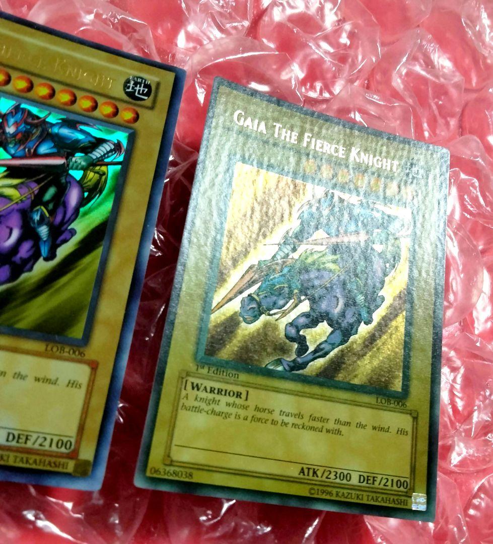 大セール エラー faded wavy 暗黒騎士ガイア 初期 LOB 1st