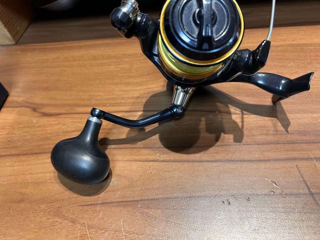 SHIMANO SW 5000HG ベアリング2個追加＋未使用pe、リーダー付