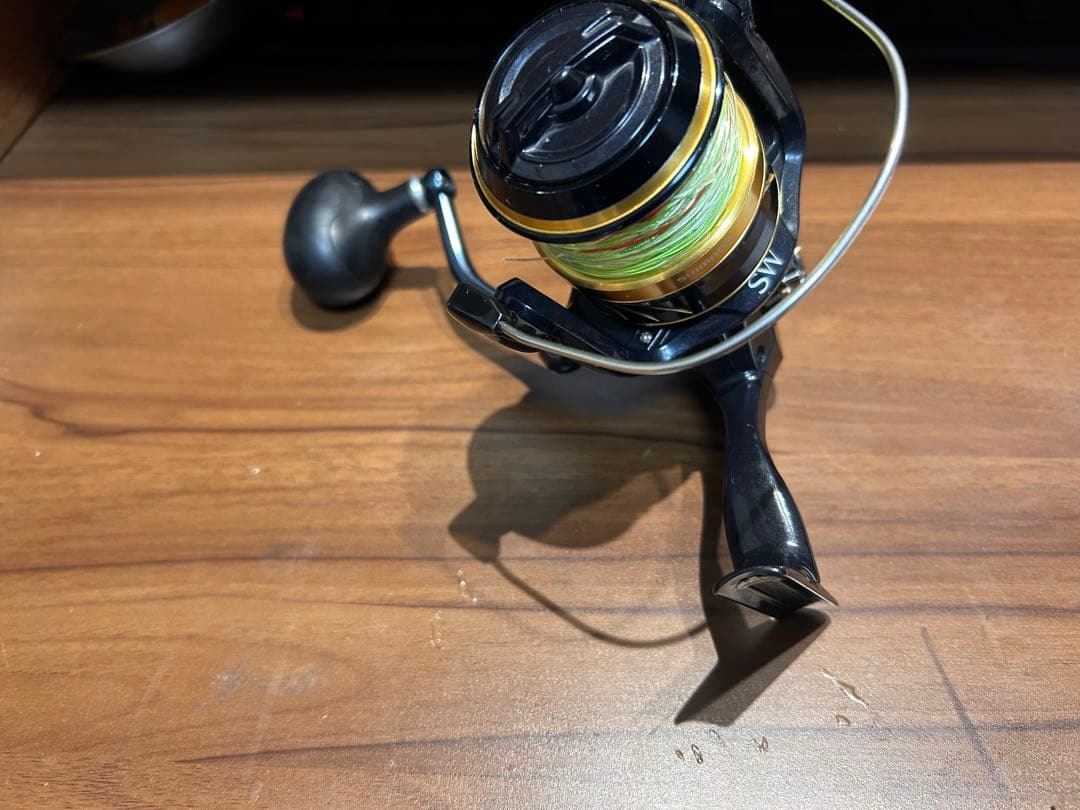 SHIMANO SW 5000HG ベアリング2個追加＋未使用pe、リーダー付