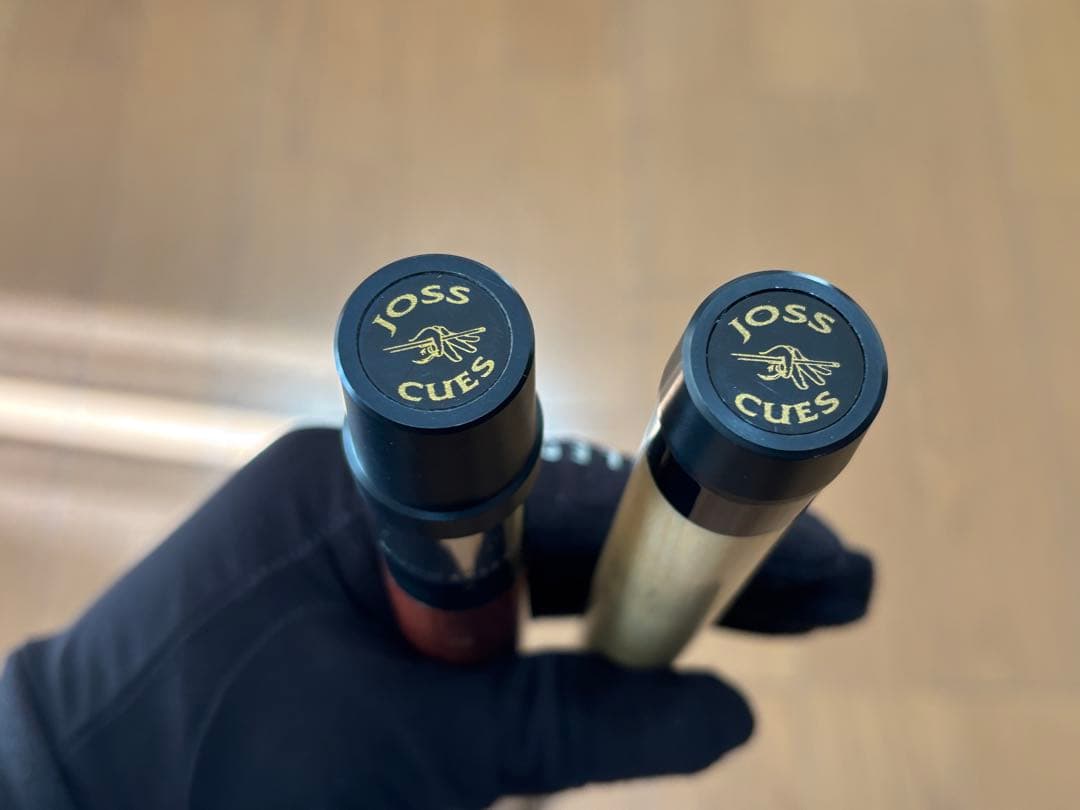 【希少6剣/ケース付】JOSSプレイキュー E02902 貝インレイ19.3oz