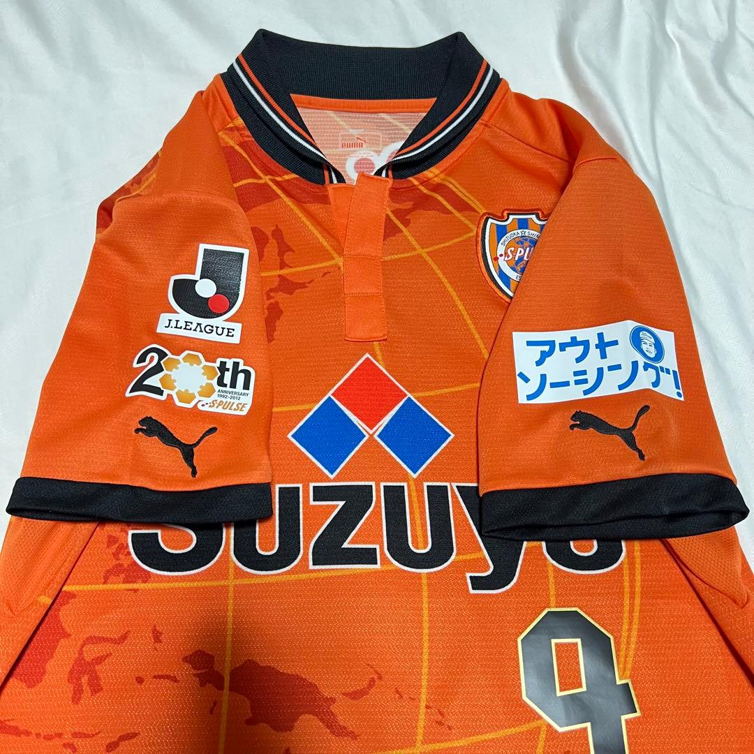 【超激レア】　エスパルス　フレドリック ユングベリ　ゴールド加工　ユニフォーム