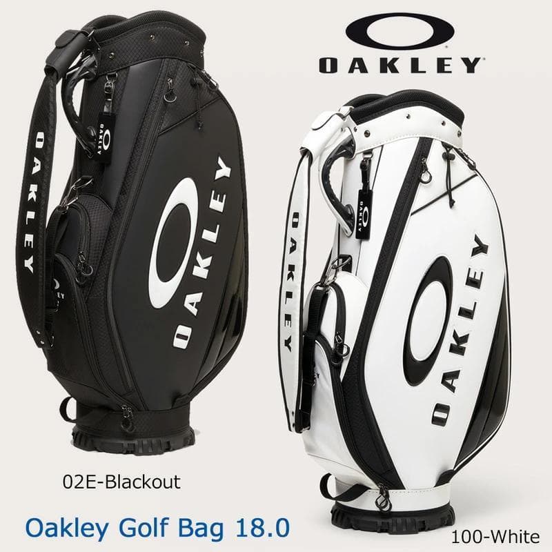 新品 オークリー OAKLEY ゴルフ キャディバッグ ホワイト