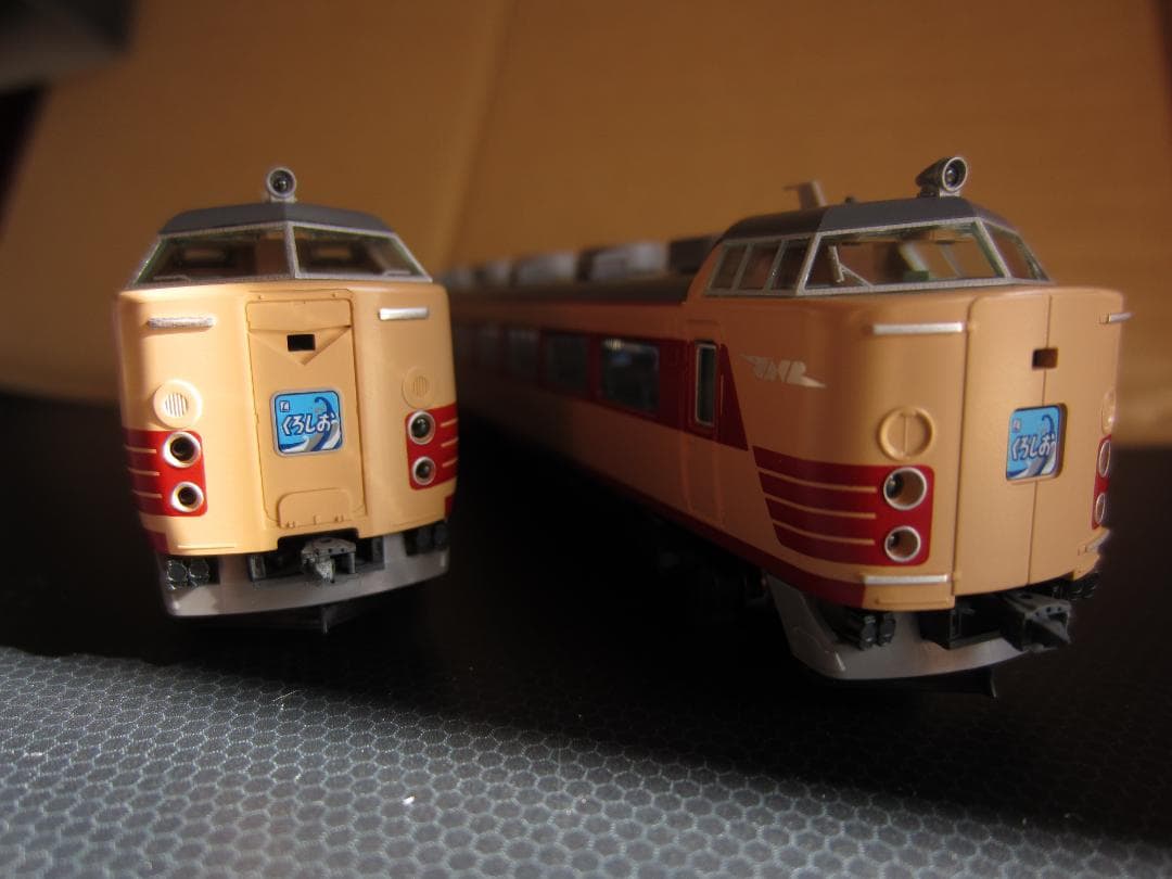 N／国鉄電車特急485系 くろしお／パーツ未使用完備／4輌セット／HG98384