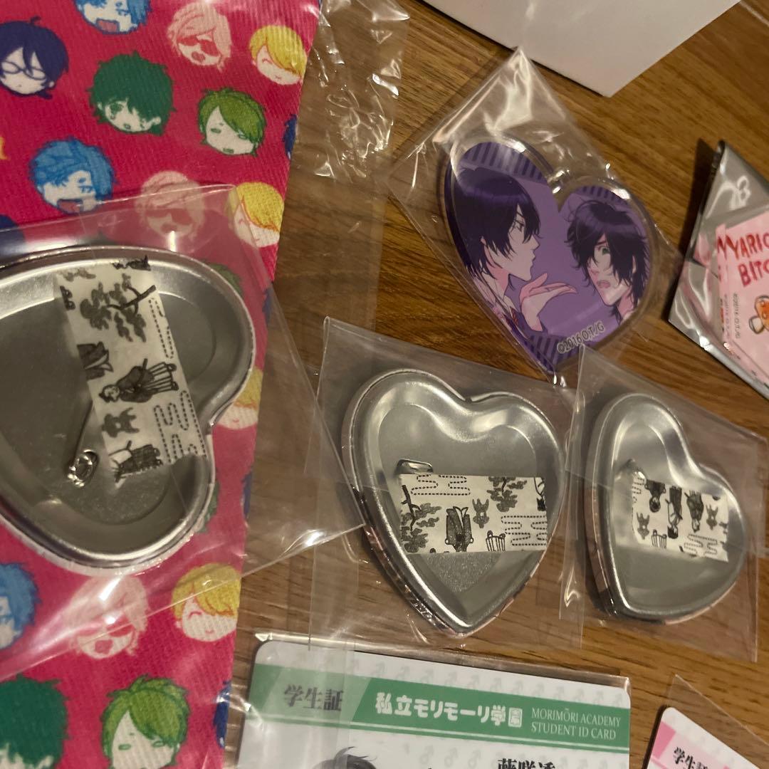 ヤリチン☆ビッチ部 おげれつたなか　まとめ売り　百合　缶バッジ　学生証　くじ