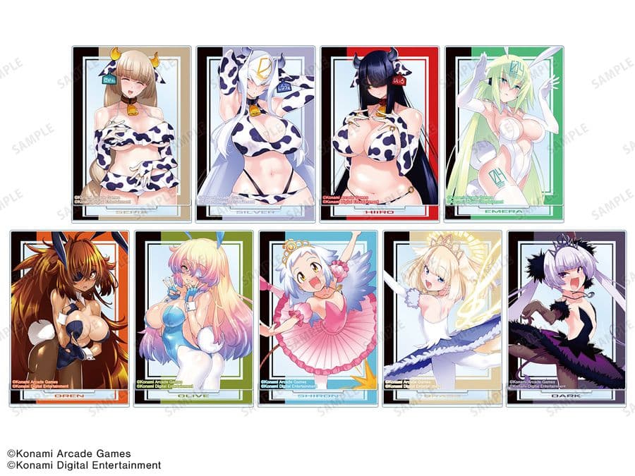 ボンバーガール レインボートレーディングアクリルスタンド ver.A BOX