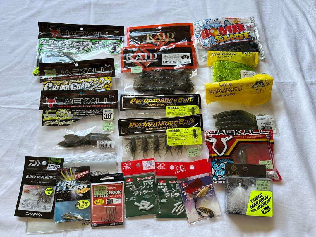 バス釣り タックルボックス 引退セット