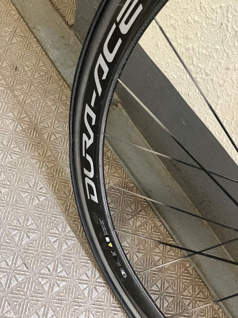 100km未満使用SHINANOシマノDURA-ACEチューブラーホイールC50