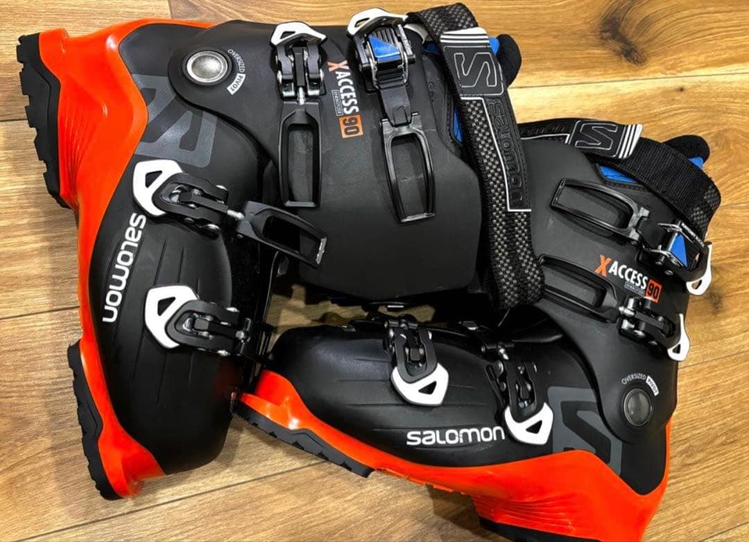 Salomon X Access 90 スキー用ブーツ 28cm 黒/オレンジ