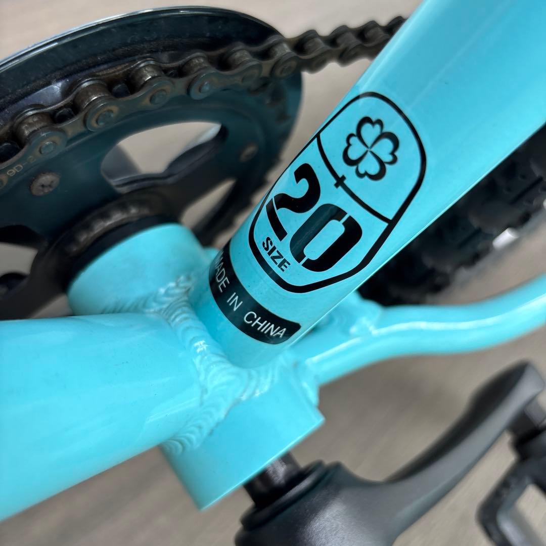 【引渡し】ヨツバサイクル　20インチ　ラムネブルー