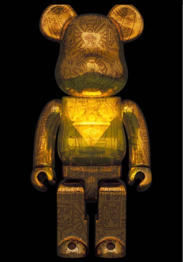 ベアブリック 遊戯王デュエルモンスターズ 400% BE@RBRICK ゴールド