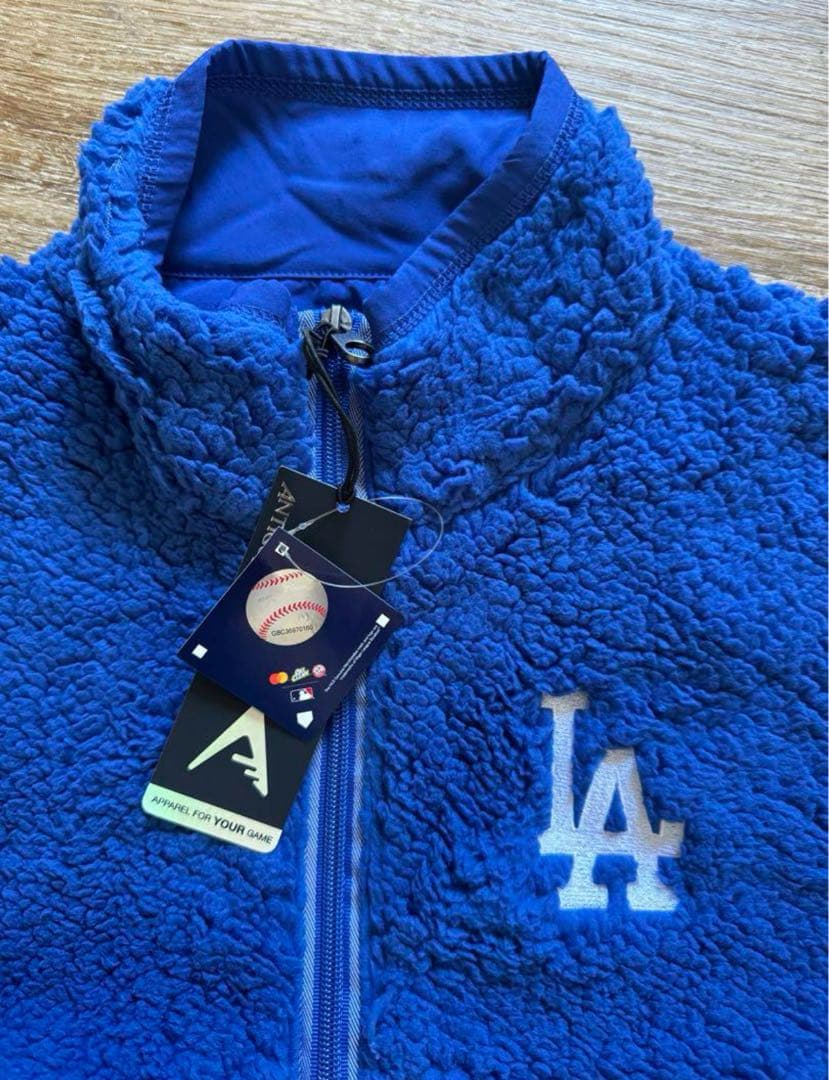 ロサンゼルス　ドジャース　LA フリース　ベスト　米国購入　新品