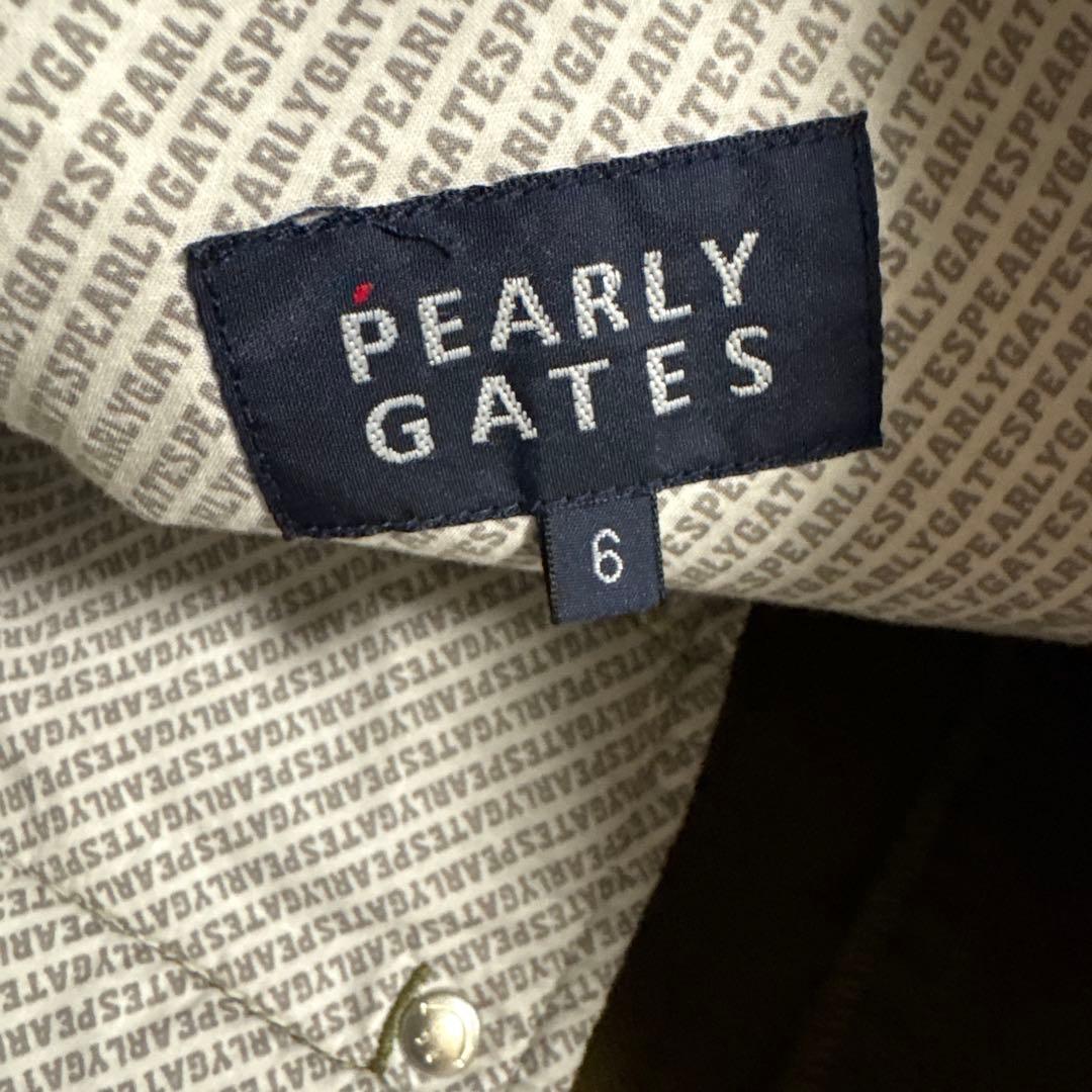 パーリーゲイツ クマプリント オリーブパンツ