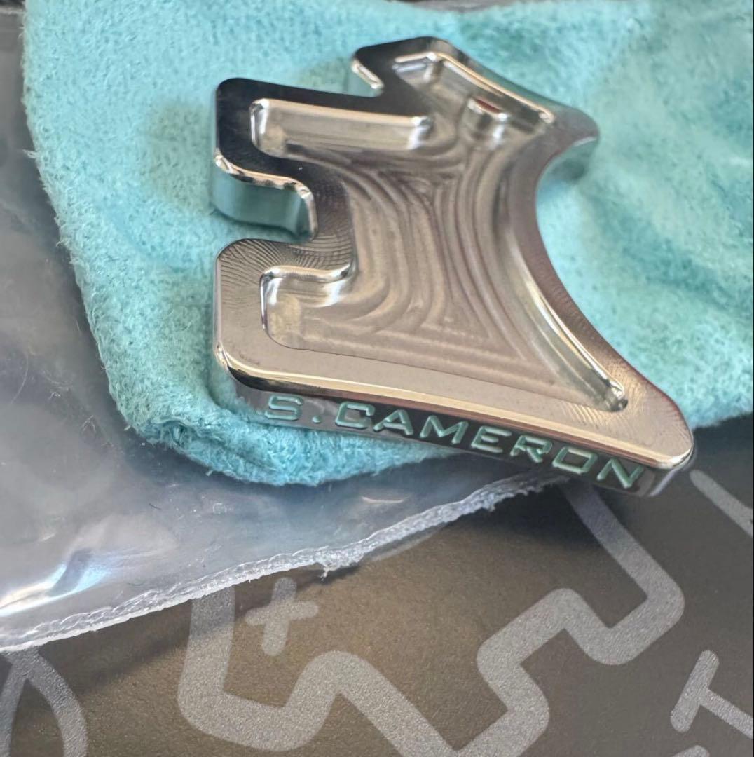 スコッティキャメロン★スコッティドッグメタル製ボールマーカーティファニーブルー色