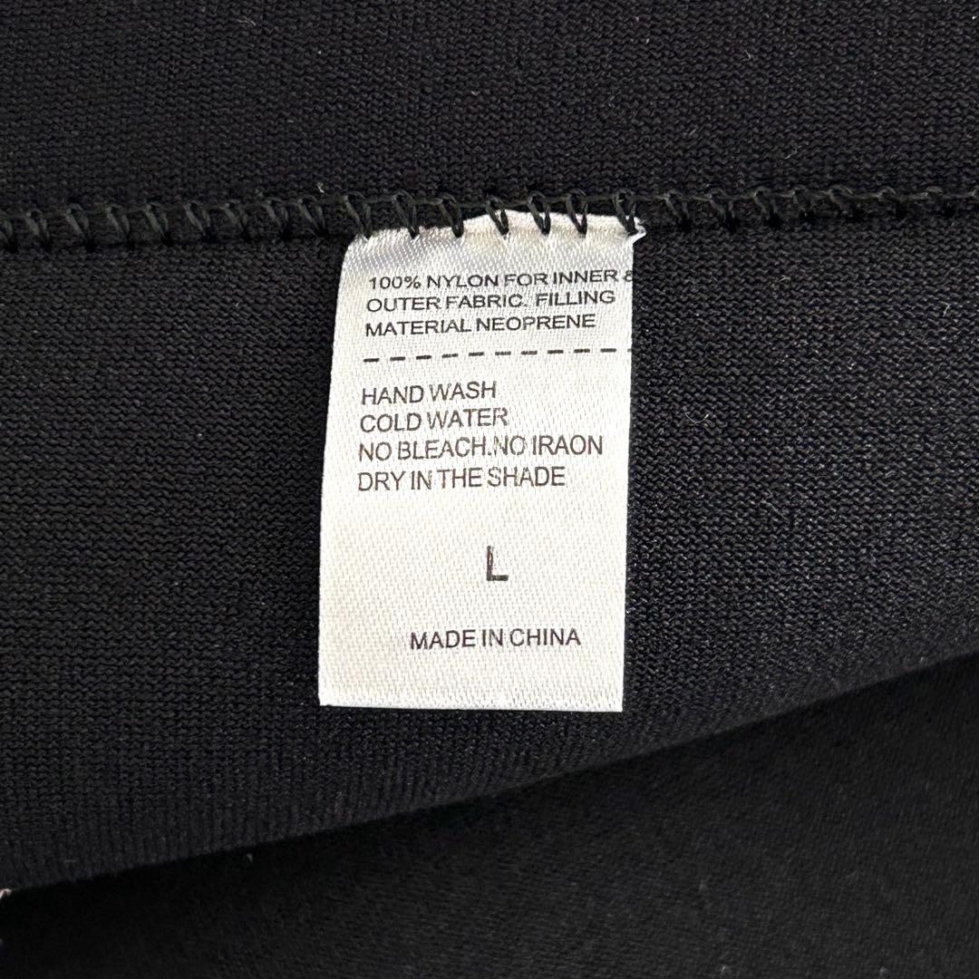 ZCCO フード付き ウェットスーツ フルスーツ 5mm メンズ L