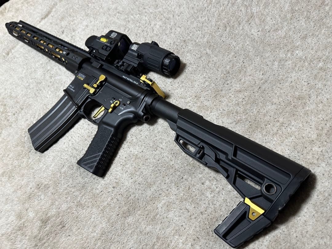 東京マルイMTR16 ゴールドエディション　ガスブローバックGBB