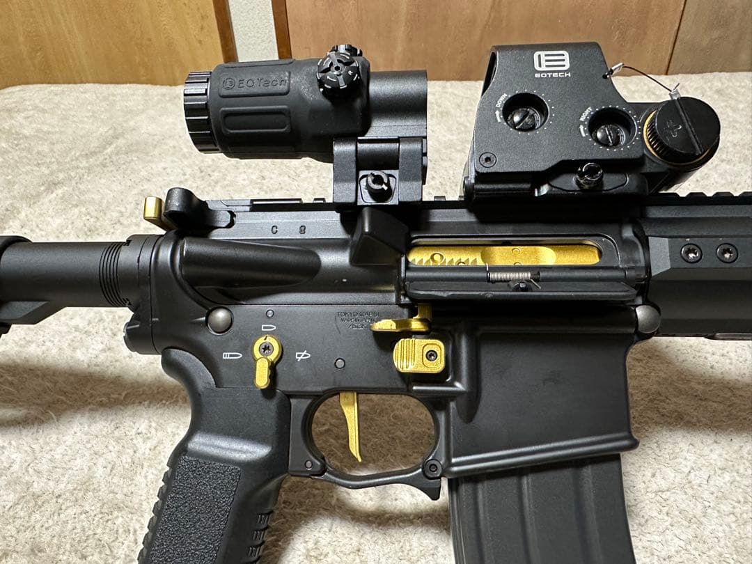 東京マルイMTR16 ゴールドエディション　ガスブローバックGBB