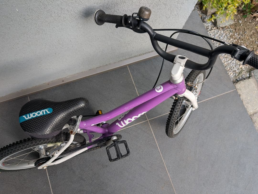 woom 子供用自転車 16インチ 紫 5.8kg