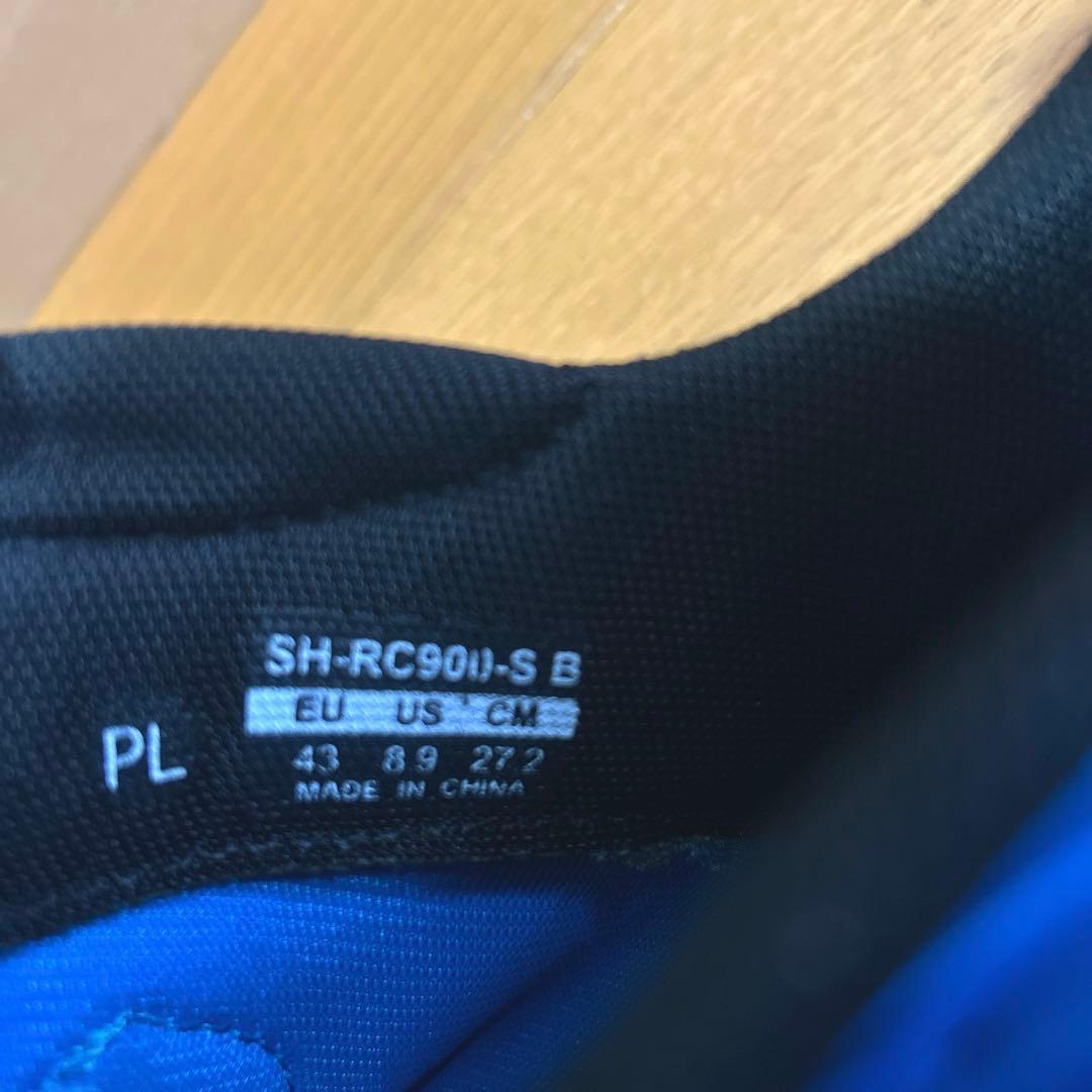 SHIMANO ビンディングシューズ SHRC900-S 43(27.2cm)