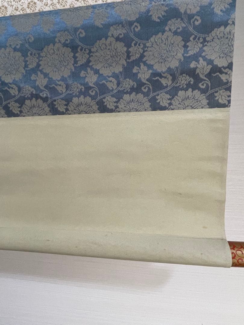 戸塚刺繍 掛け軸 ひな人形 雛人形 アンティーク 刺繍　立雛