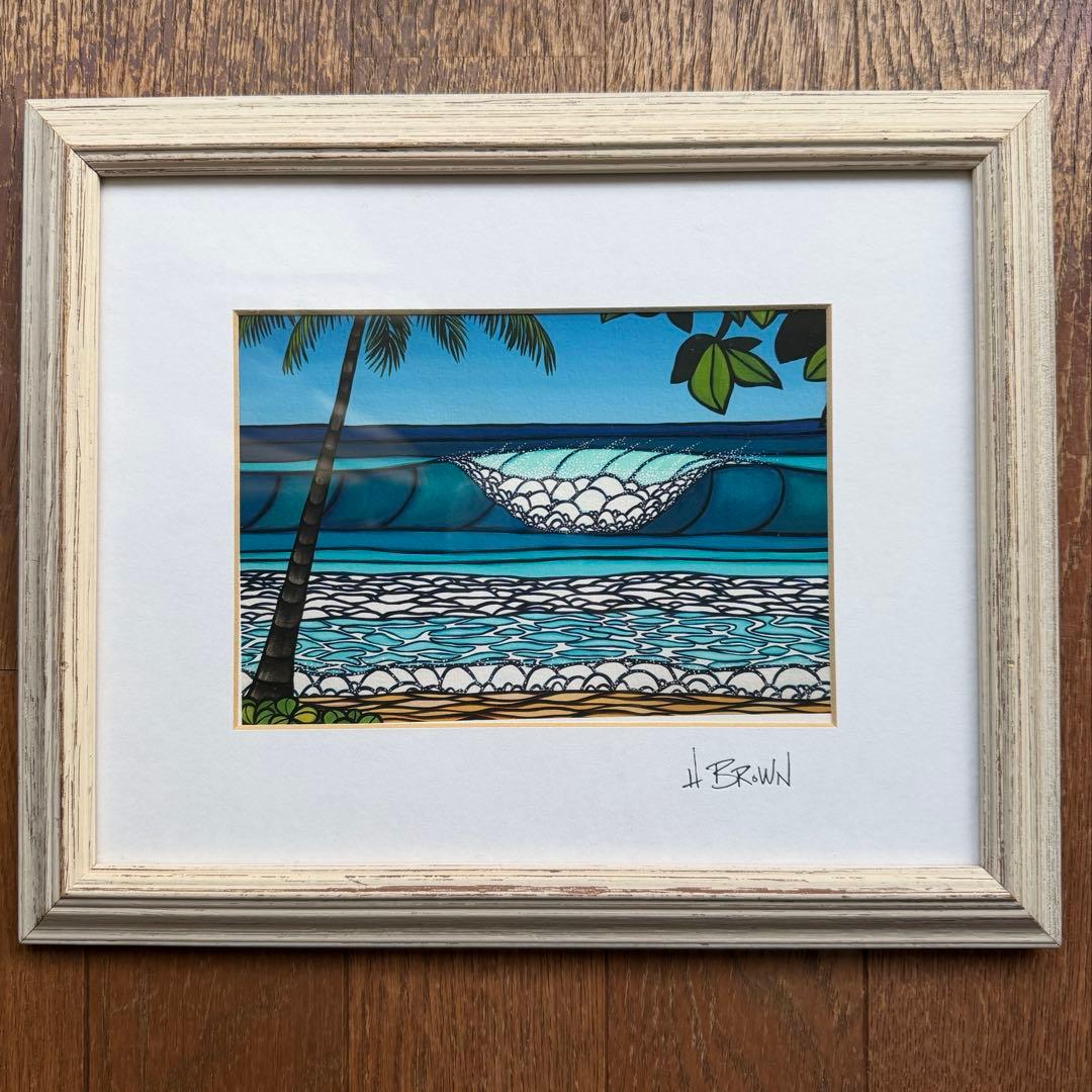 ＨBrown 絵画 green room