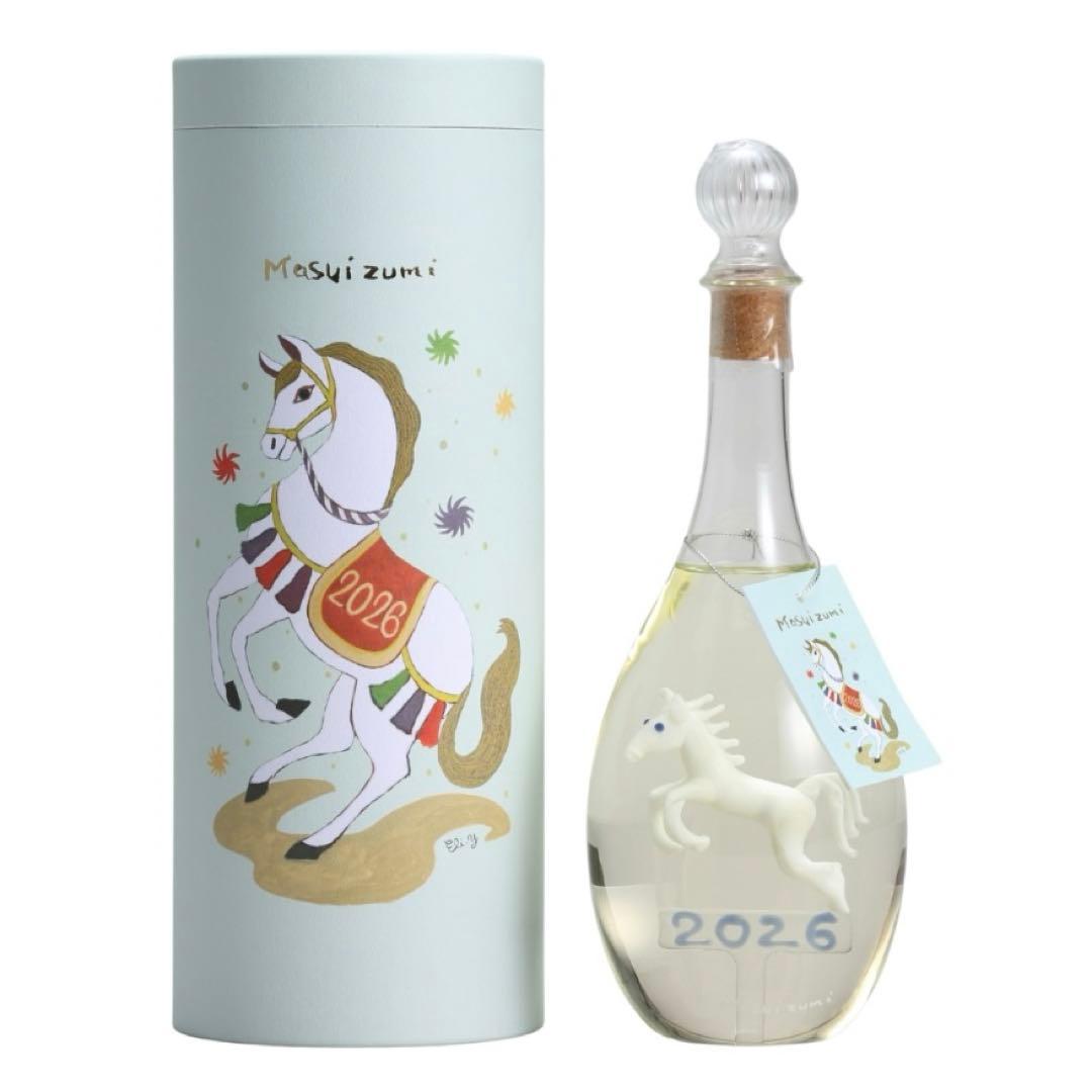 満寿泉 干支ボトル 2026干支「馬」