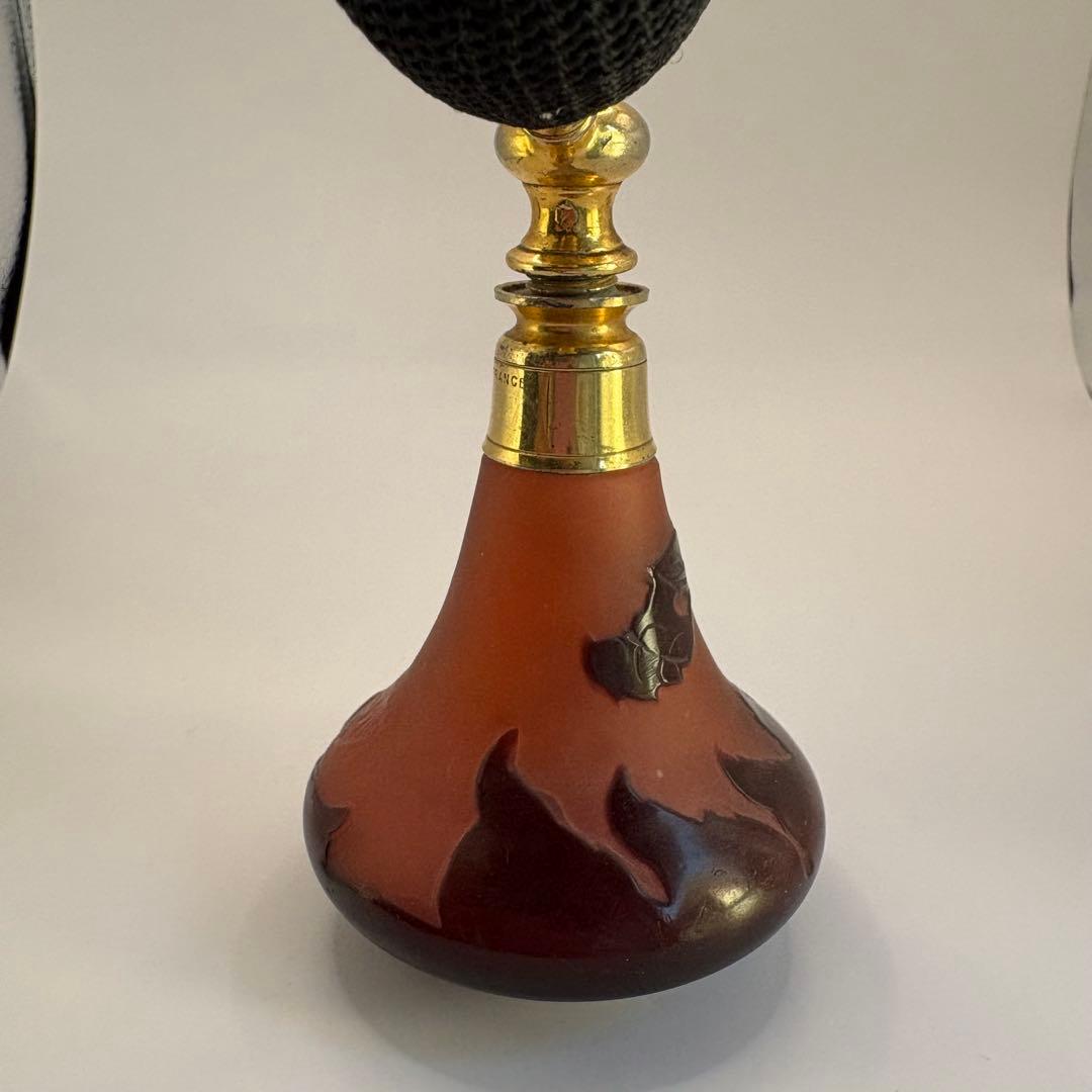 エミールガレ　エミール・ガレ　香水瓶　パフューム　フランス製 本物 ナンシー