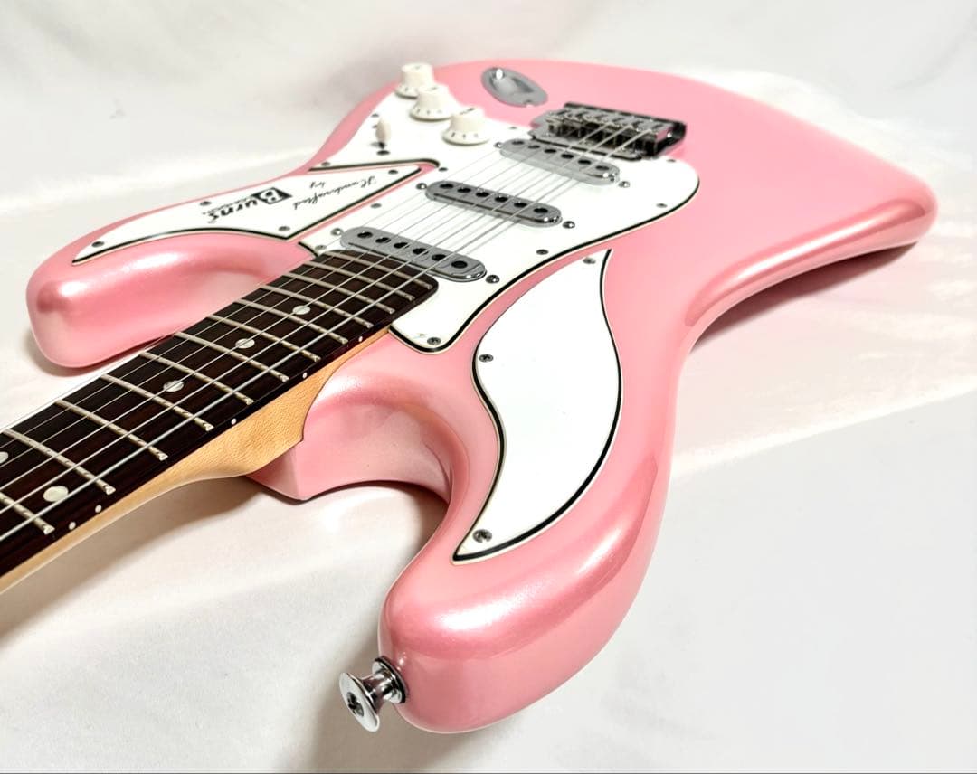 【美品、新品弦張替済】Burns LONDON エレキギター COBRA DX